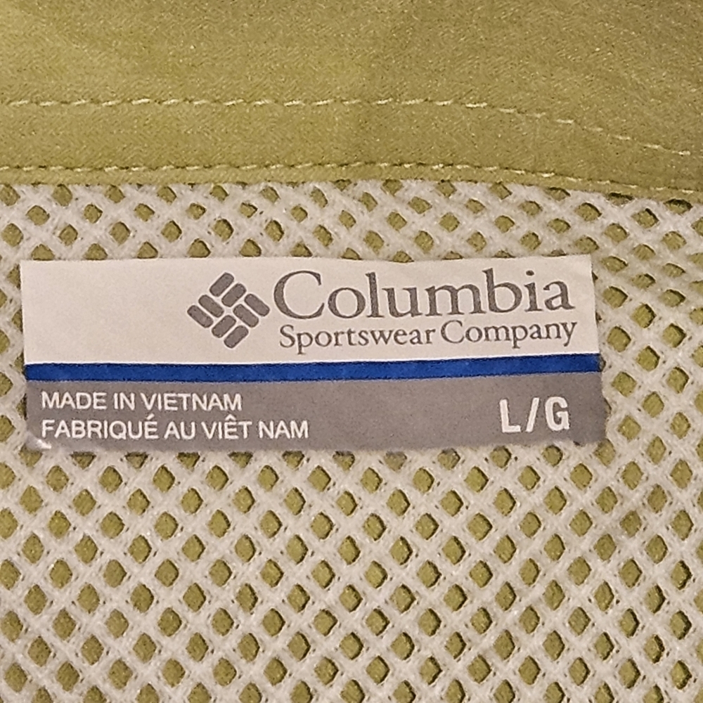 NWT FCA Men's PFG Tamiami™ II Short Sleeve Shirt, Chartreuse Green - Size Large - Picture 4 of 10